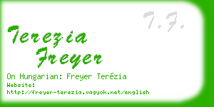 terezia freyer business card